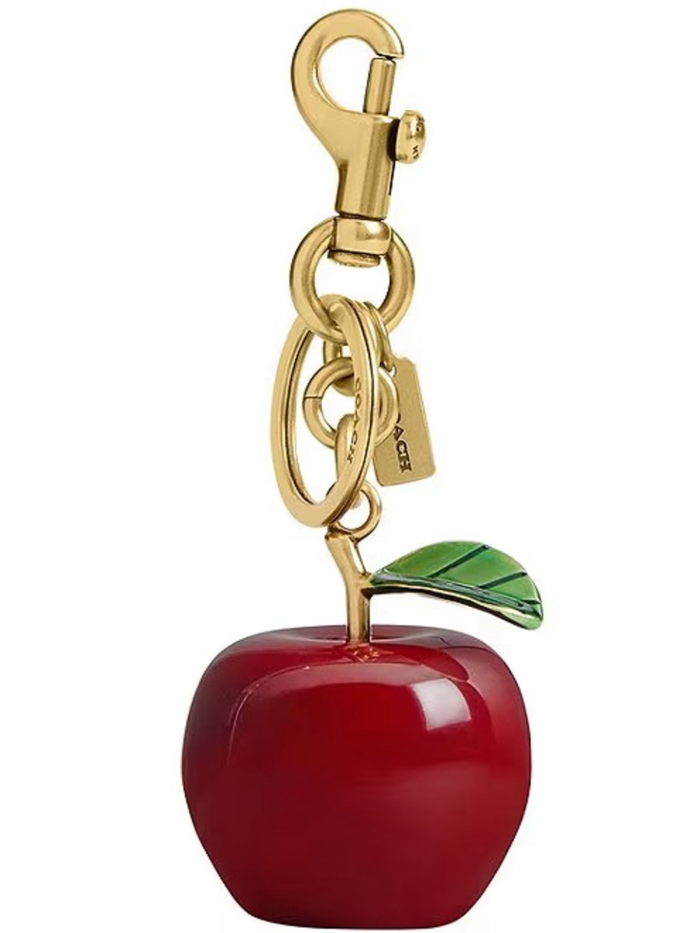 Small Apple Bag Charm